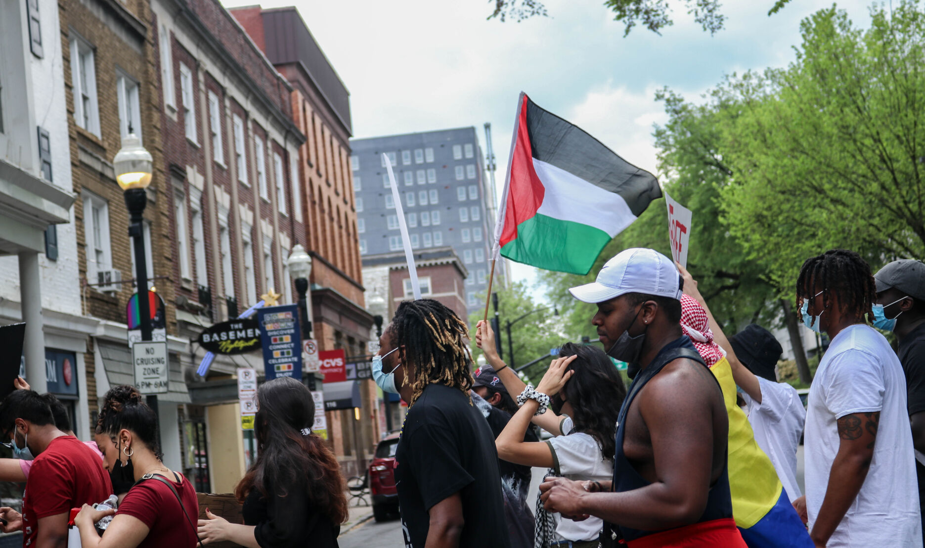Protest for Palestine, protestors